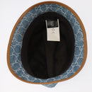 GUCCI GG Canvas Hat Denim L Blue Auth yk16007V-7
