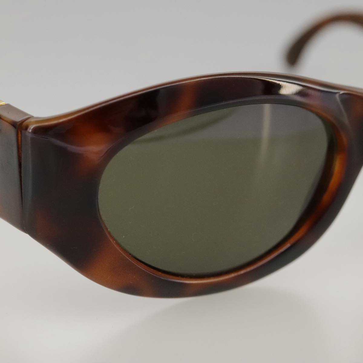 FENDI Sunglasses plastic Brown Auth yk16009