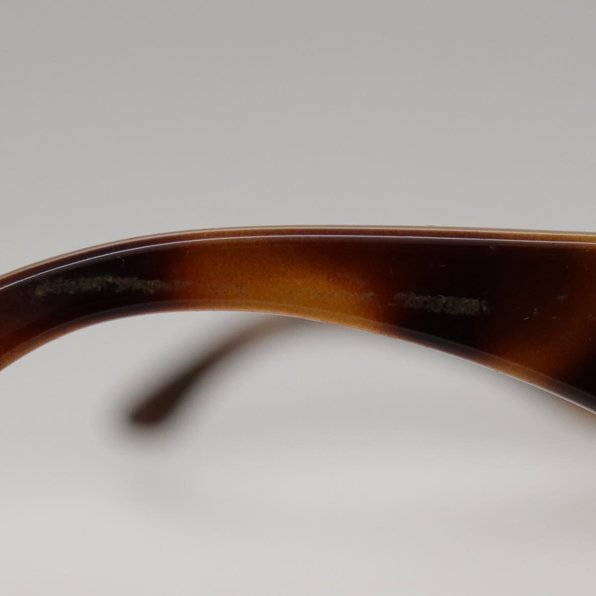 FENDI Sunglasses plastic Brown Auth yk16009