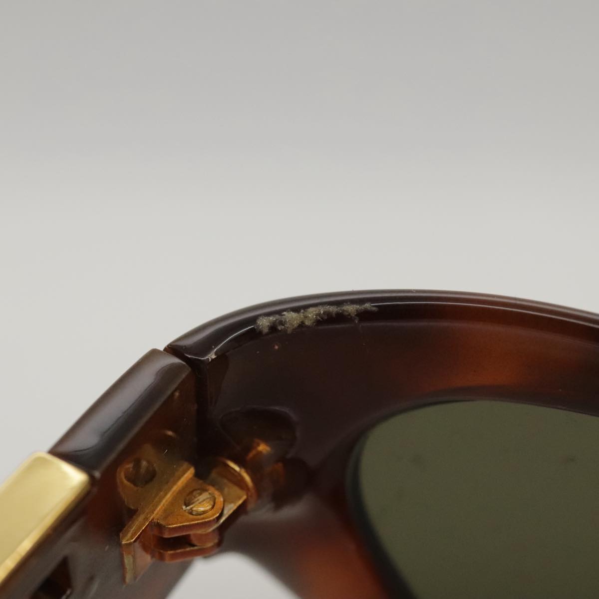 FENDI Sunglasses plastic Brown Auth yk16009