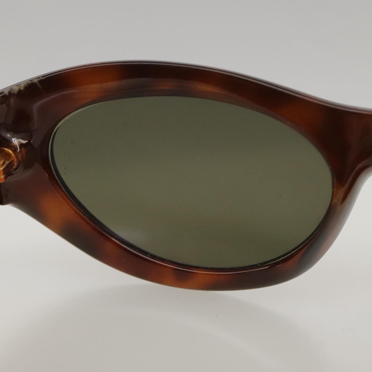 FENDI Sunglasses plastic Brown Auth yk16009