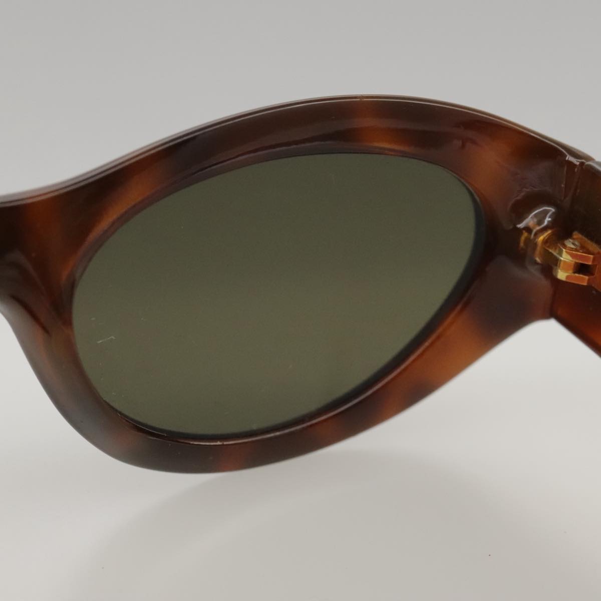 FENDI Sunglasses plastic Brown Auth yk16009