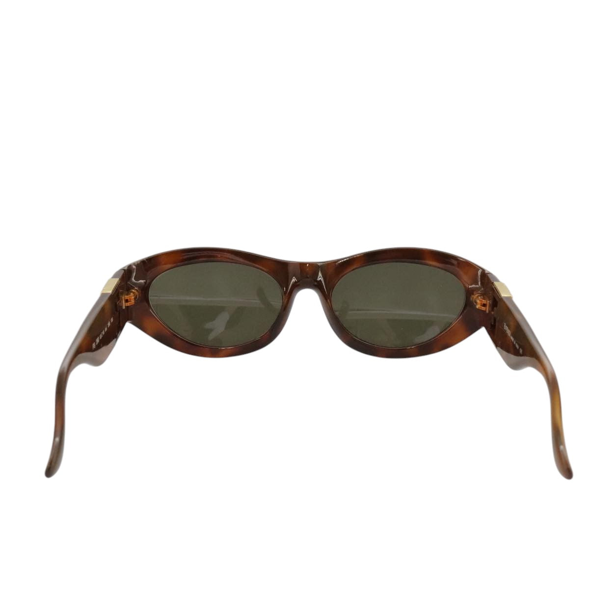 FENDI Sunglasses plastic Brown Auth yk16009