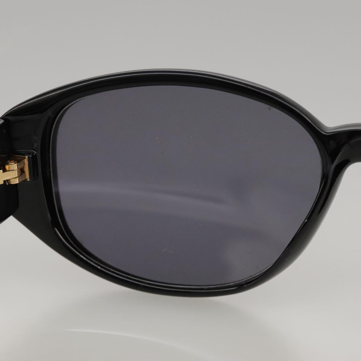 SAINT LAURENT Sunglasses plastic Black Auth yk16011