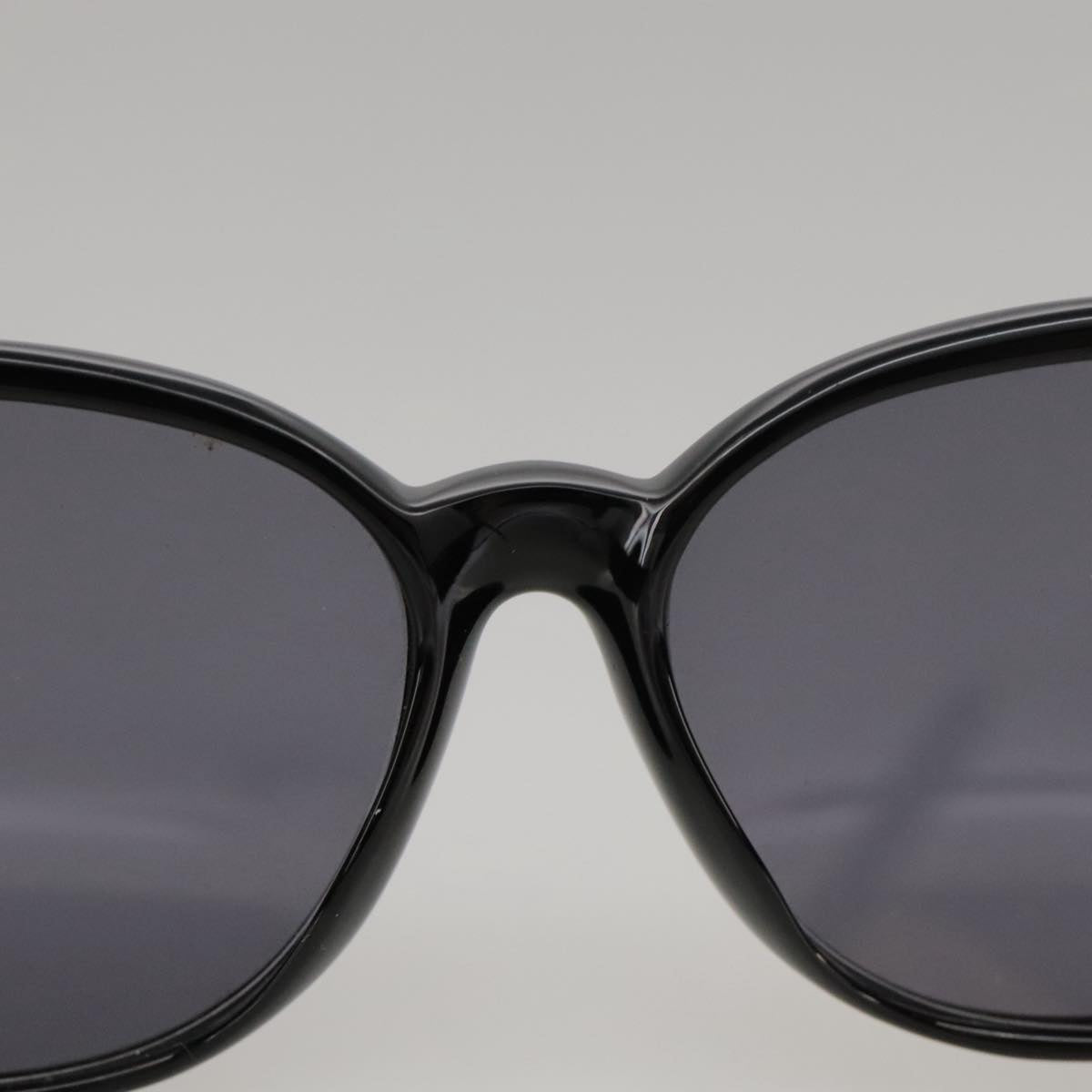 SAINT LAURENT Sunglasses plastic Black Auth yk16011