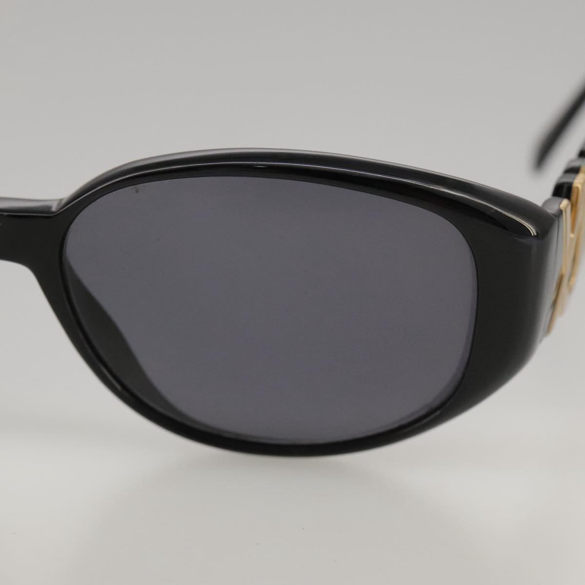 SAINT LAURENT Sunglasses plastic Black Auth yk16011