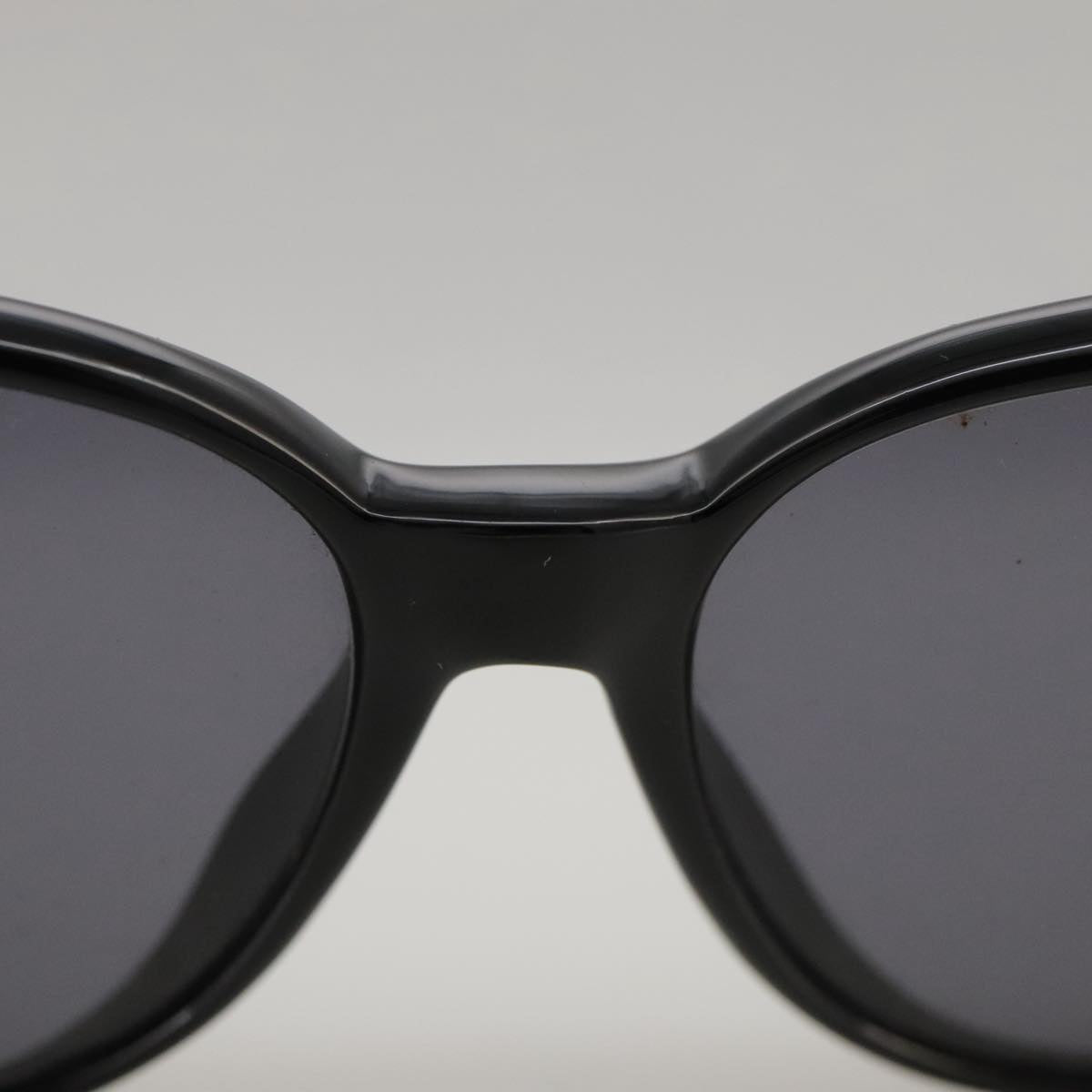 SAINT LAURENT Sunglasses plastic Black Auth yk16011