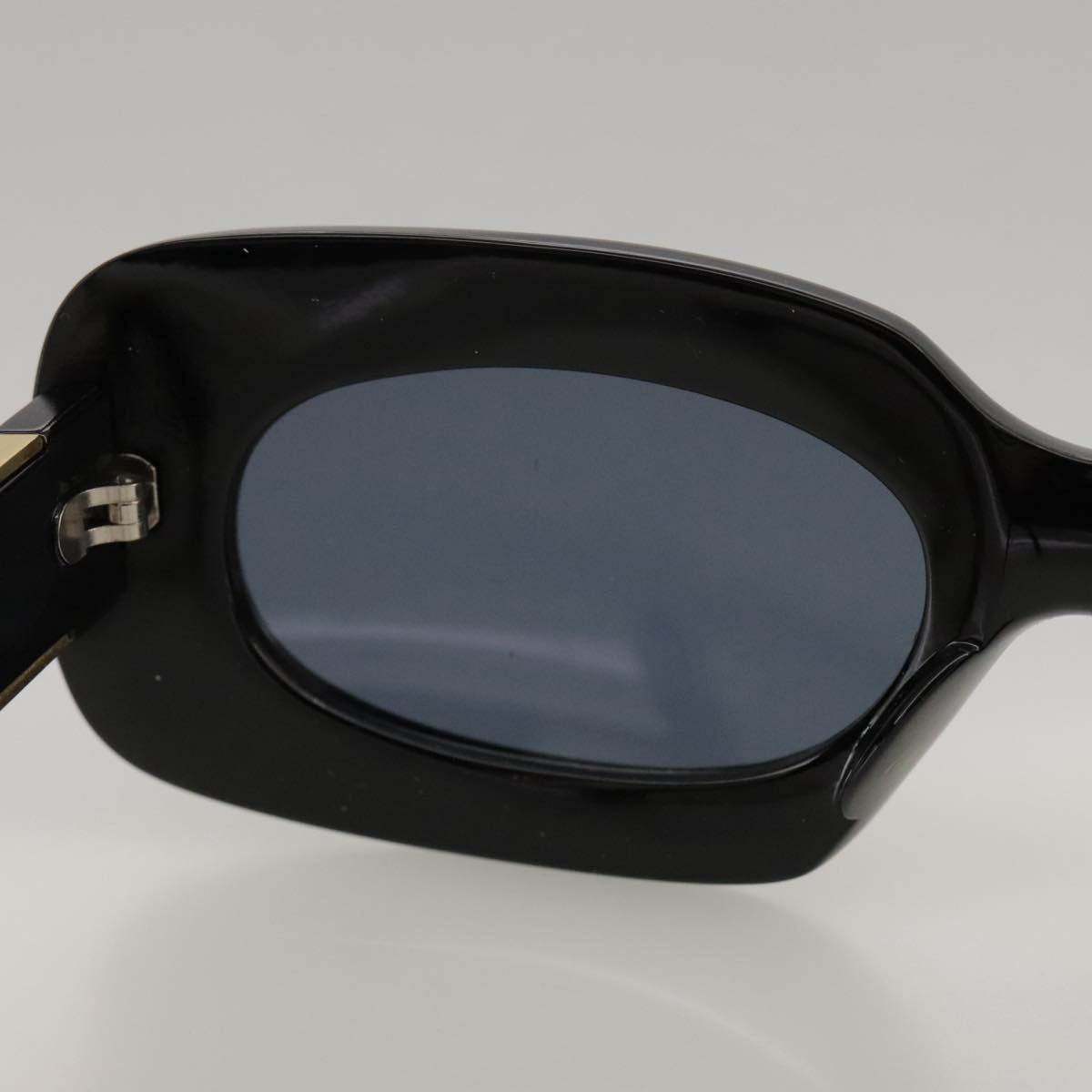 VERSACE Sunglasses plastic Black Auth yk16017