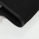 Christian Dior Trotter Canvas Chain Shoulder Bag Black Auth yk16037-16