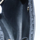 Christian Dior Trotter Canvas Chain Shoulder Bag Black Auth yk16037-12