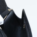 Christian Dior Trotter Canvas Chain Shoulder Bag Black Auth yk16037-19