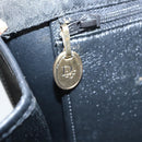 Christian Dior Trotter Canvas Chain Shoulder Bag Black Auth yk16037-21