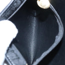 Christian Dior Trotter Canvas Chain Shoulder Bag Black Auth yk16037-22