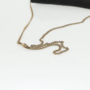 Christian Dior Trotter Canvas Chain Shoulder Bag Black Auth yk16037-7