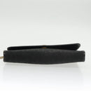 Christian Dior Trotter Canvas Chain Shoulder Bag Black Auth yk16037-5