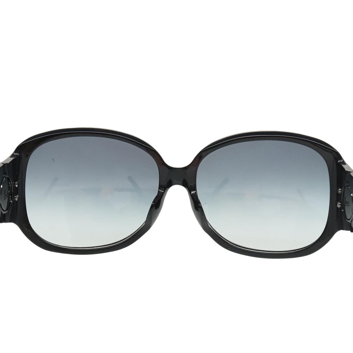 GUCCI Sunglasses plastic Black Auth yk16053