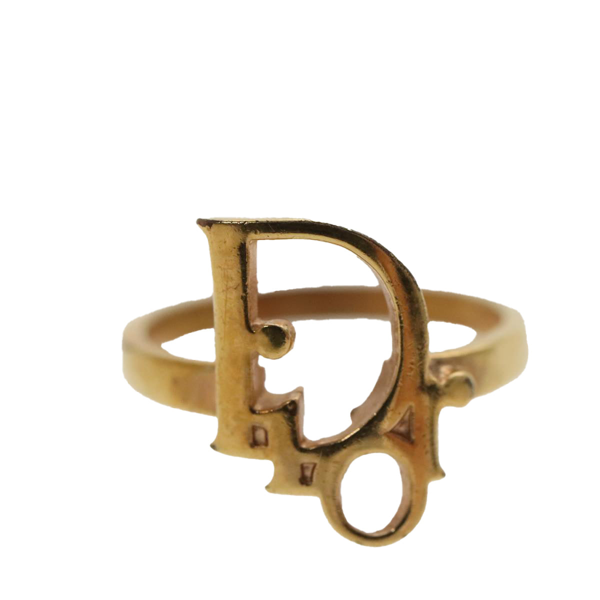 Christian Dior Ring metal Gold Auth yk16066 - 0