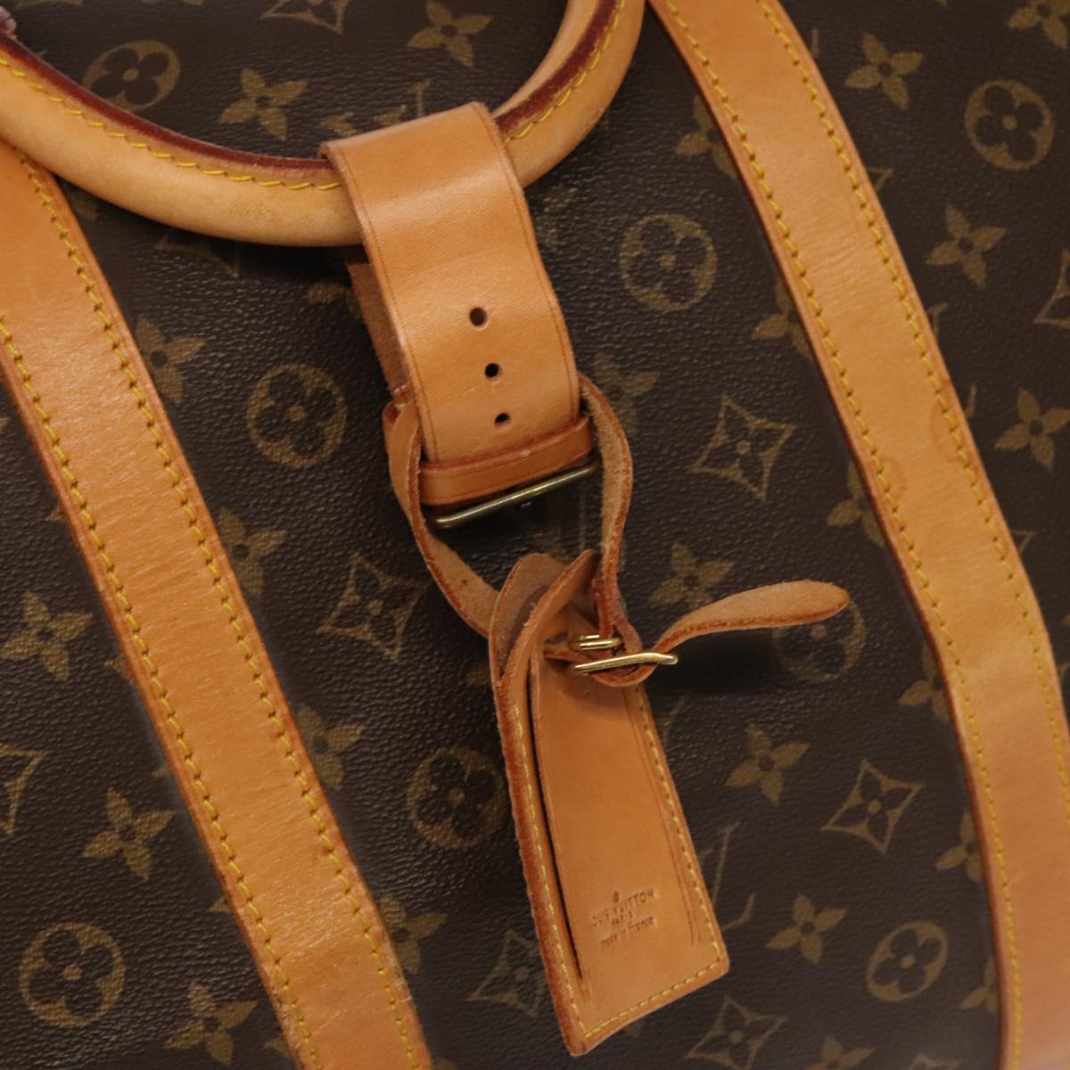 LOUIS VUITTON Monogram Keepall 60 Boston Bag M41422 LV Auth yk16088