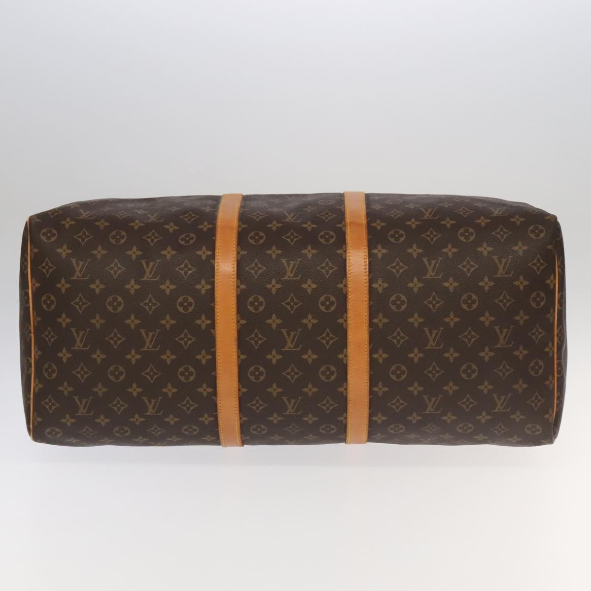 LOUIS VUITTON Monogram Keepall 60 Boston Bag M41422 LV Auth yk16088