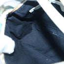 CELINE C Macadam Canvas Accessory Pouch Blue Auth yk16090V-20