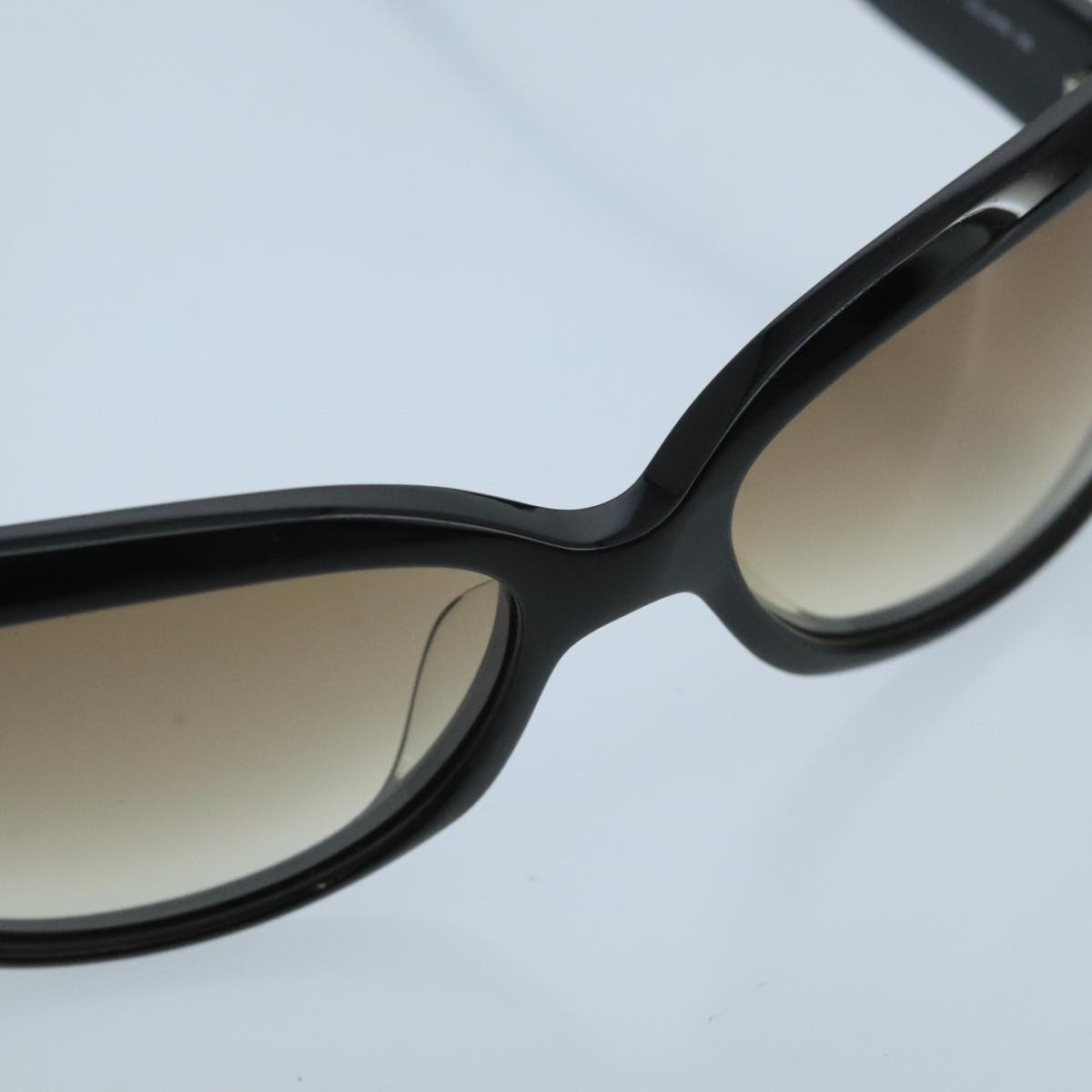 CELINE Sunglasses plastic Black Auth yk16106