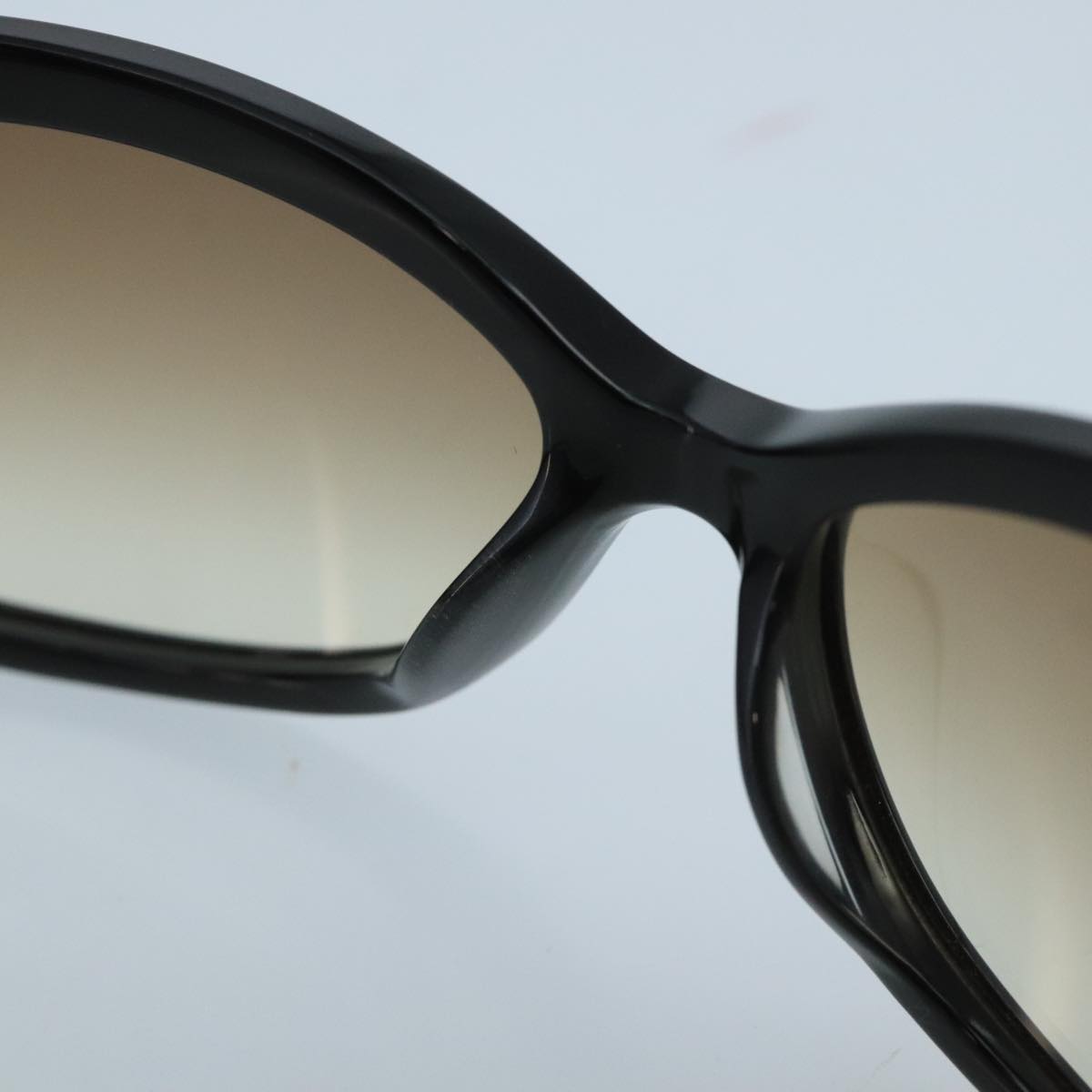 CELINE Sunglasses plastic Black Auth yk16106