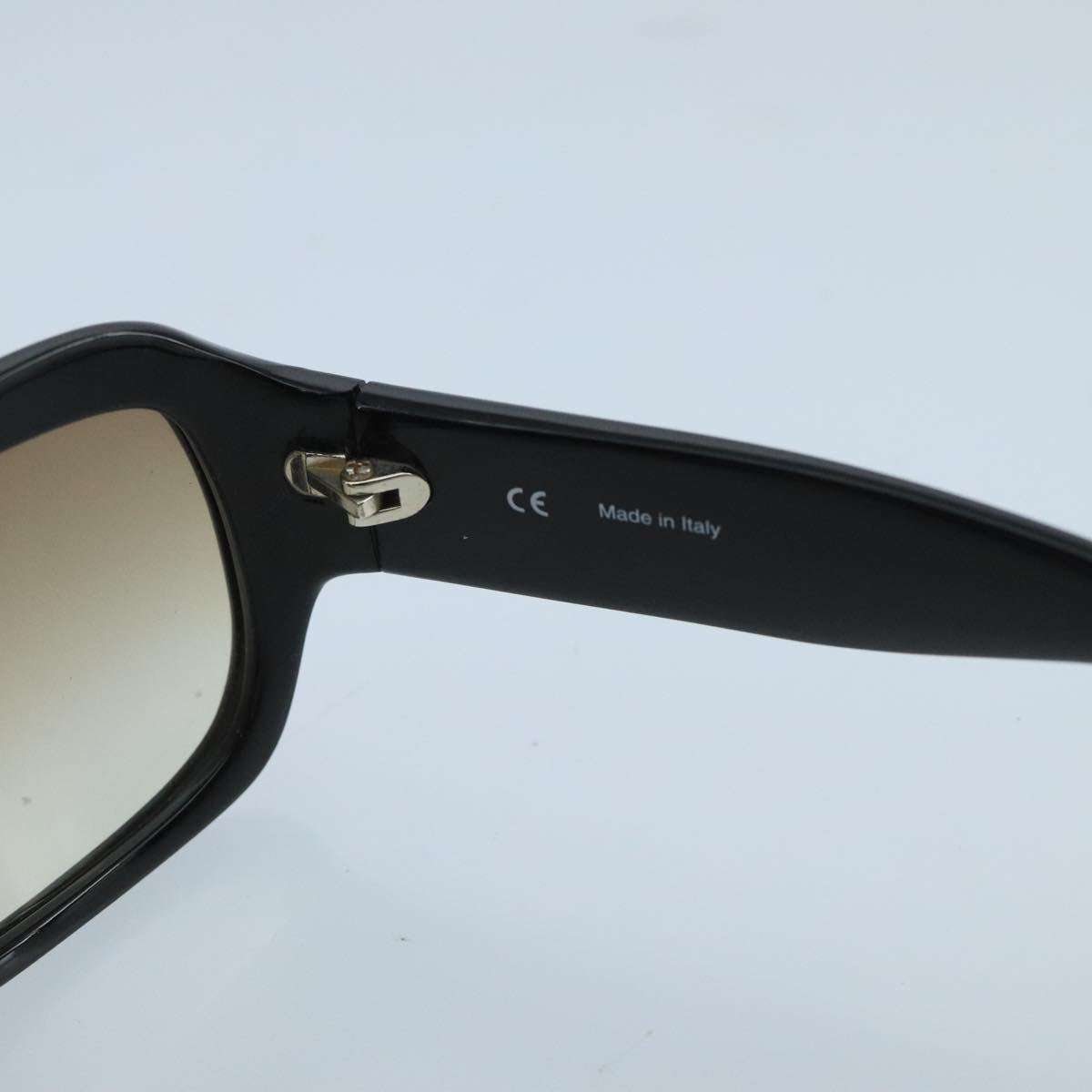 CELINE Sunglasses plastic Black Auth yk16106