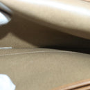 Christian Dior Honeycomb Canvas Chain Shoulder Bag PVC Beige Gold Auth yk16112-20