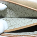 Christian Dior Honeycomb Canvas Chain Shoulder Bag PVC Beige Gold Auth yk16112-21