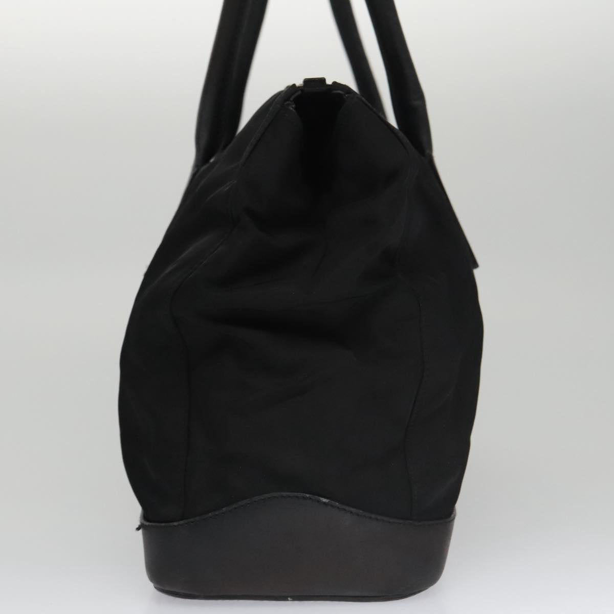 PRADA Tote Bag Nylon Black Auth yk16165