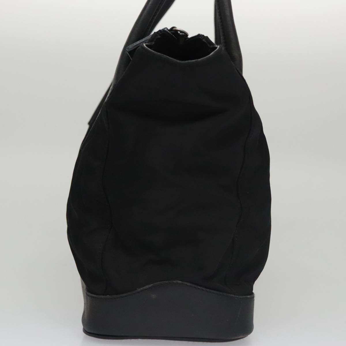 PRADA Tote Bag Nylon Black Auth yk16165