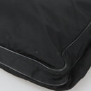 PRADA Shoulder Bag Nylon Black Silver Auth yk16168-8