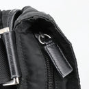 PRADA Shoulder Bag Nylon Black Silver Auth yk16168-9