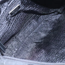 PRADA Shoulder Bag Nylon Black Silver Auth yk16168-10