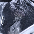 PRADA Shoulder Bag Nylon Black Silver Auth yk16168-21