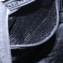 PRADA Shoulder Bag Nylon Black Silver Auth yk16168-23