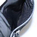 PRADA Shoulder Bag Nylon Black Silver Auth yk16168-24