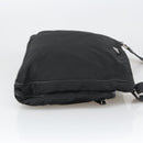PRADA Shoulder Bag Nylon Black Silver Auth yk16168-3