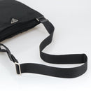PRADA Shoulder Bag Nylon Black Silver Auth yk16168-7