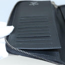 LOUIS VUITTON Monogram Eclipse Zippy Wallet Vertical Wallet M62295 Auth yk16188-10