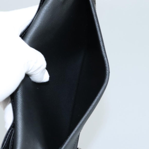 LOUIS VUITTON Monogram Eclipse Zippy Wallet Vertical Wallet M62295 Auth yk16188