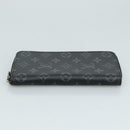 LOUIS VUITTON Monogram Eclipse Zippy Wallet Vertical Wallet M62295 Auth yk16188-4