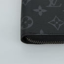 LOUIS VUITTON Monogram Eclipse Zippy Wallet Vertical Wallet M62295 Auth yk16188-14