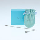 TIFFANY&Co. Eternal Circle Necklace Ag925 Silver tone Auth yk16202-10