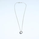 TIFFANY&Co. Eternal Circle Necklace Ag925 Silver tone Auth yk16202-2