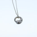 TIFFANY&Co. Eternal Circle Necklace Ag925 Silver tone Auth yk16202-3