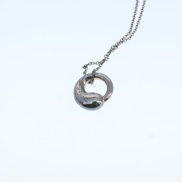 TIFFANY&Co. Eternal Circle Necklace Ag925 Silver tone Auth yk16202