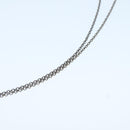 TIFFANY&Co. Eternal Circle Necklace Ag925 Silver tone Auth yk16202-6