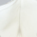 CELINE Clutch Bag Leather Purple White Silver Auth yk16218-18