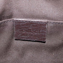 GUCCI GG Supreme Web Sherry Line Shoulder Bag Beige Silver 162910 Auth yk16237-16